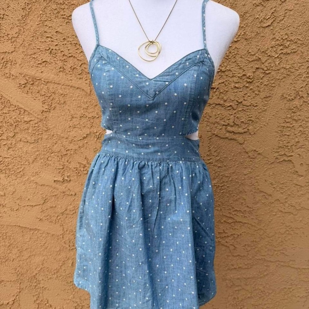 Abercrombie and Fitch Y2K polka dot dress